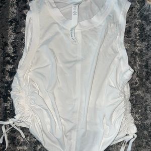 Cinch it up tank top